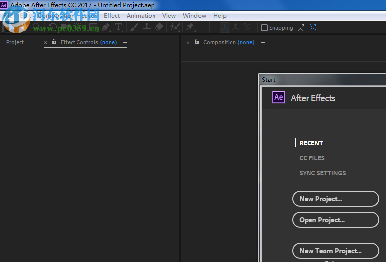 ae中文版转英文版的方法