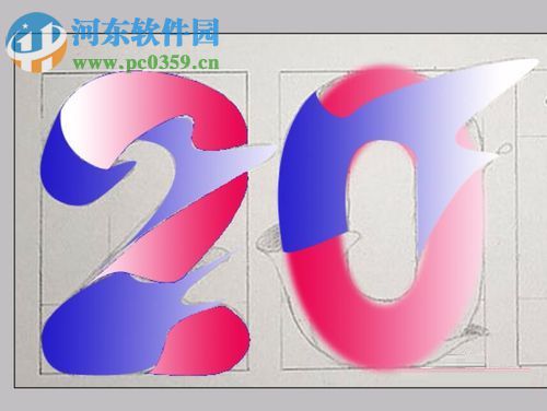 使用PS制作液态字体的方法