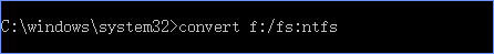 win10中fat32转ntfs的方法