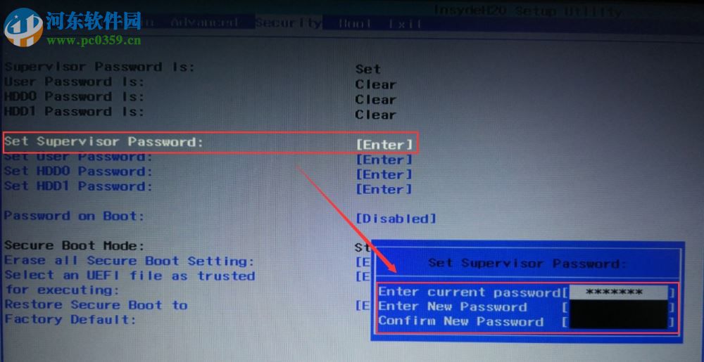 如何创建、修改、去除bios密码?bios密码添加修改删除的方法