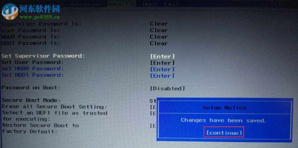 如何创建、修改、去除bios密码?bios密码添加修改删除的方法