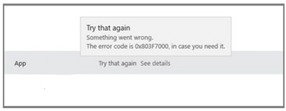 win10应用商店出现错误803f7000的解决方法