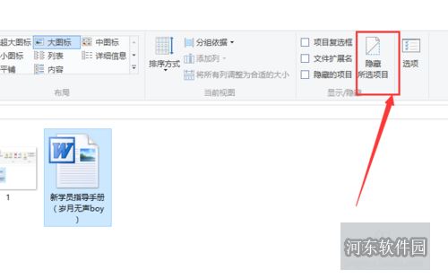 win10系统隐藏文件的方法教程