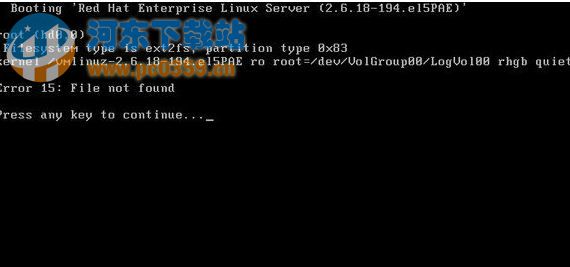 win7开机出现黑屏error 15:file not found的解决方法