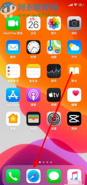 苹果手机使用已储存的密码登录浏览器网页的操作方法