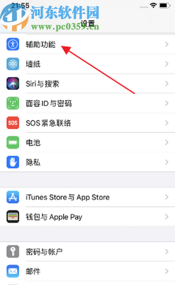 iPhone 11关闭切换缩放方式的方法步骤