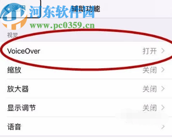 苹果iOS 12系统打开旁白模式的操作方法