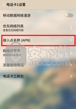 vivo手机设置移动数据接入点的操作方法