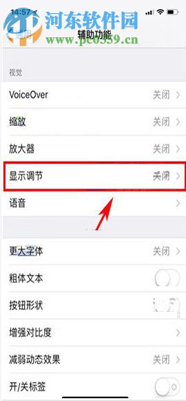 iPhone X开启调节色彩滤镜功能的方法