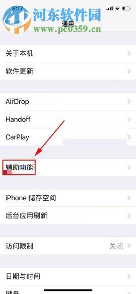 iPhone X开启调节色彩滤镜功能的方法