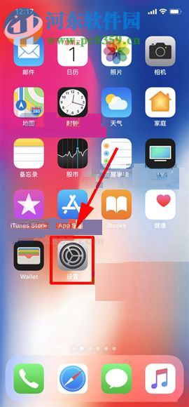iPhone X开启电话噪音消除功能的方法