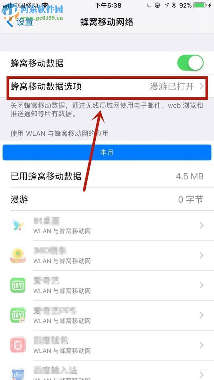 苹果iPhone6S 设置4G网络的方法