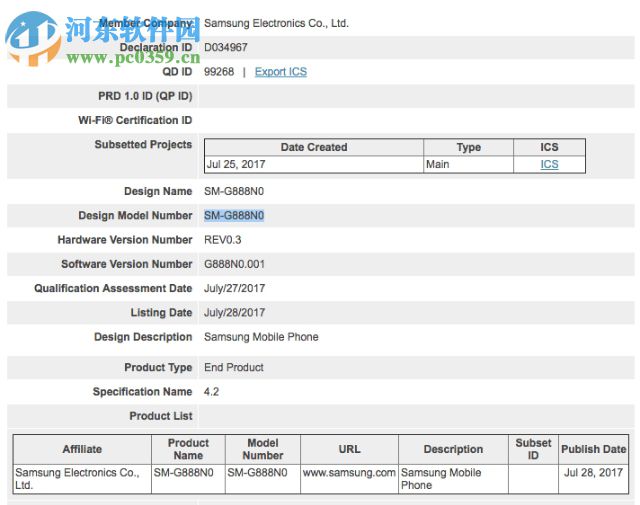 三星Note 8双镜头零组件曝光 多种型号通过FCC认证