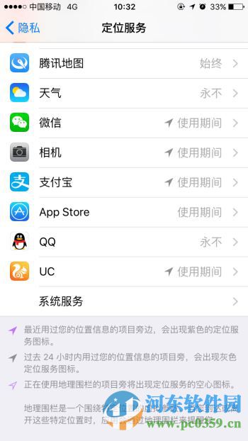 苹果iPhone7怎么关闭常去地点?苹果IOS10关闭常去地点的方法
