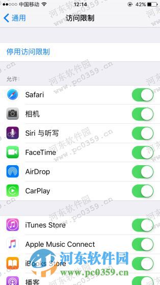 苹果iPhone 5se 访问权限怎么设置？设置苹果5se访问权限的方法