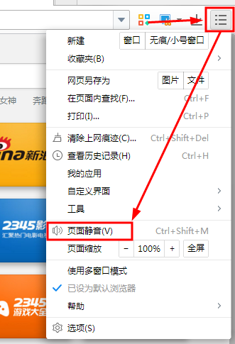 2345浏览器视频没有声音怎么解决？2345浏览器视频没有声音解决方法说明