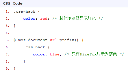 各种浏览器下的CSS Hack兼容性写法有哪些?兼容性写法分享