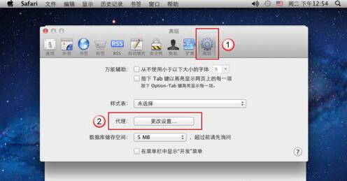 safari浏览器设置代理上网的方法