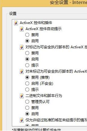 打开IE浏览器提示