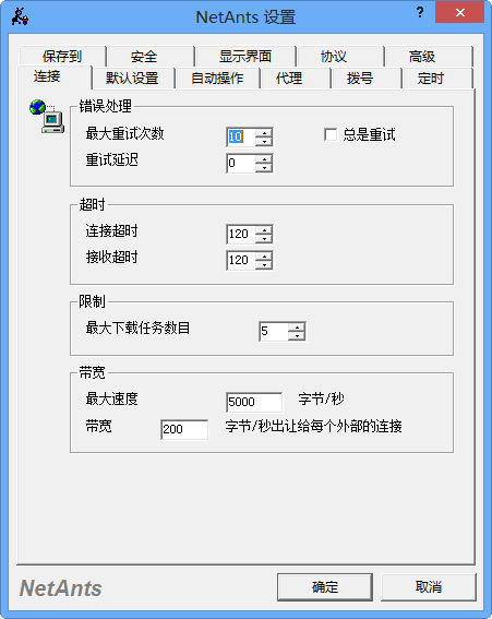 网络蚂蚁(NetAnts) 1.28中文版软件截图(3)